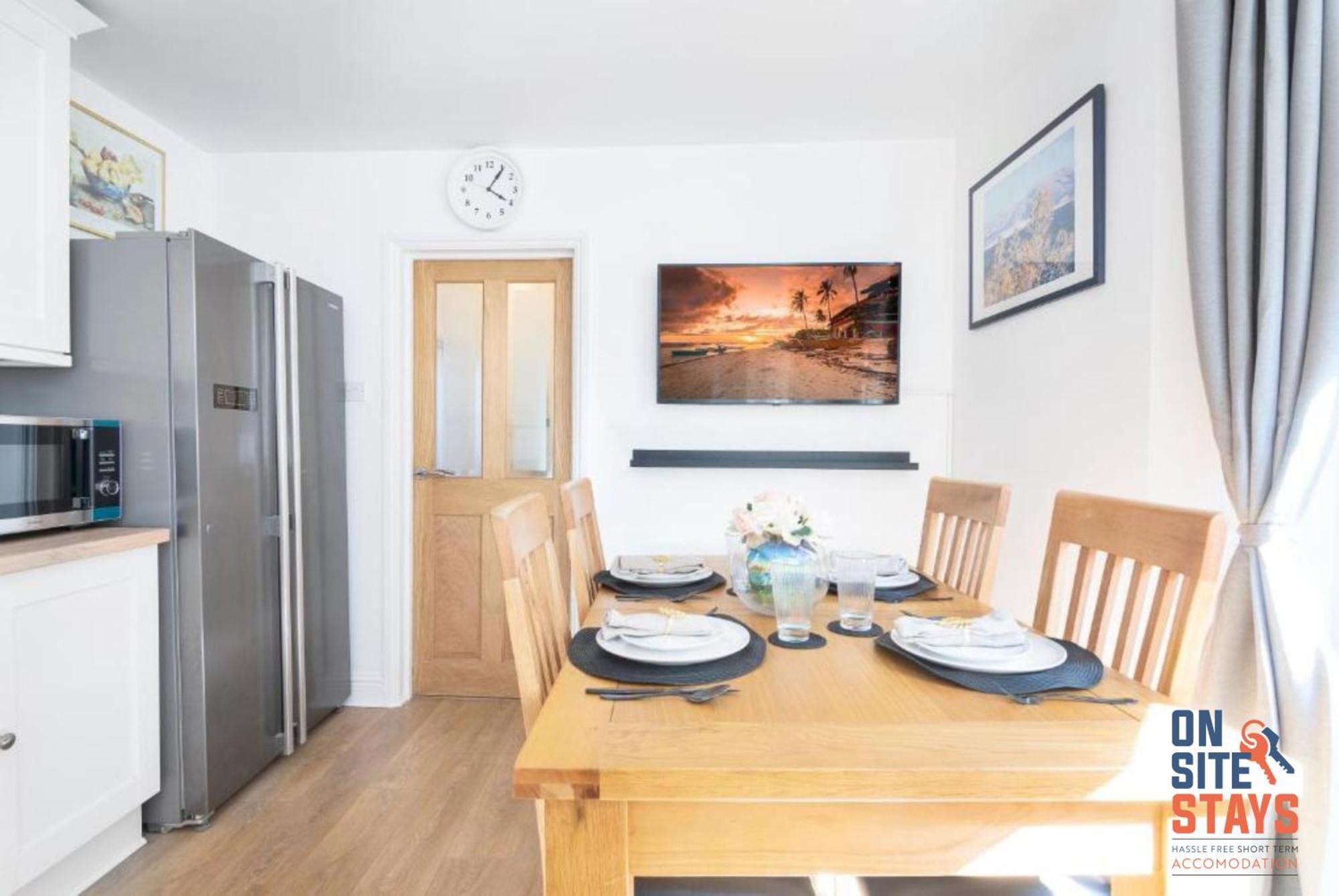 Onsitestays - Tranquil 2 Bedroom Apartment With Large Kitchen, Private Garden Near Wimbledon Station London Ngoại thất bức ảnh